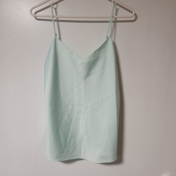 Club Monaco NWT Kora Cami Chemise GREEN/VERT Color size extra small. - Picture 4 of 13